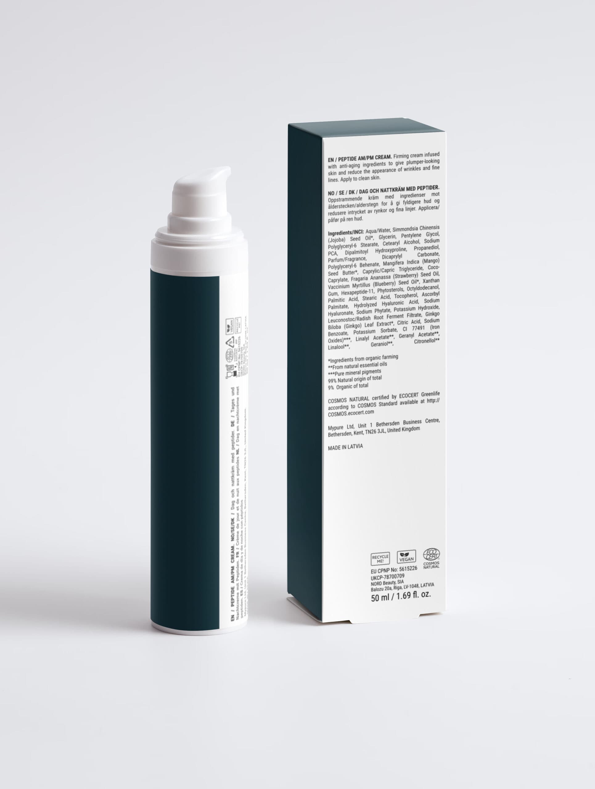 Daily Form — Peptide Daily Cream — current Glamiora packaging
