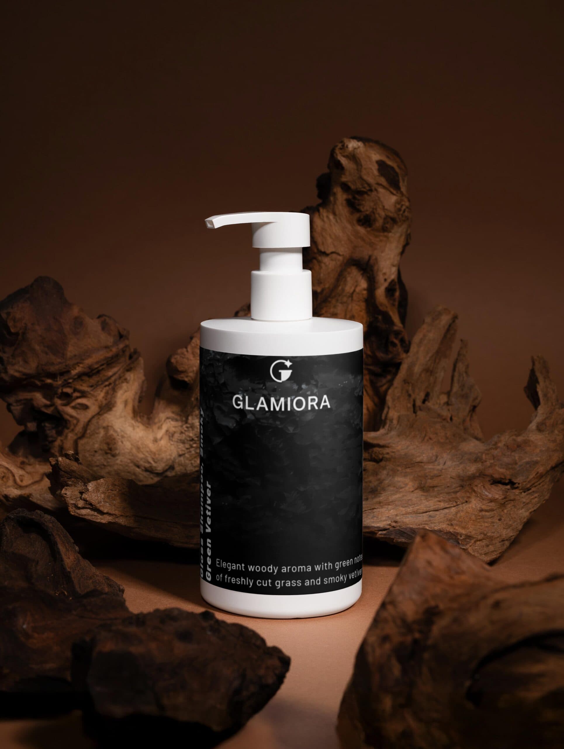 Glamiora | Gloss Shampoo, Smoky Green Vetiver